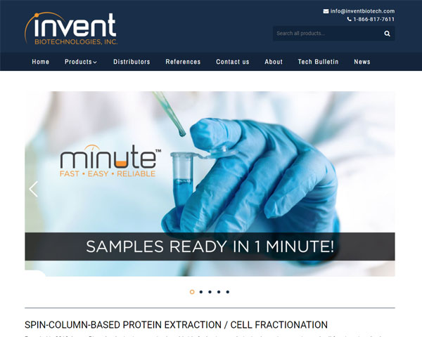 美國英文特生物Invent Biotechnologies, Inc.